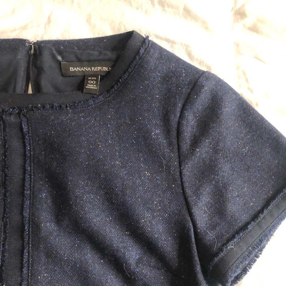 🔥Navy Blue Banana Republic Top